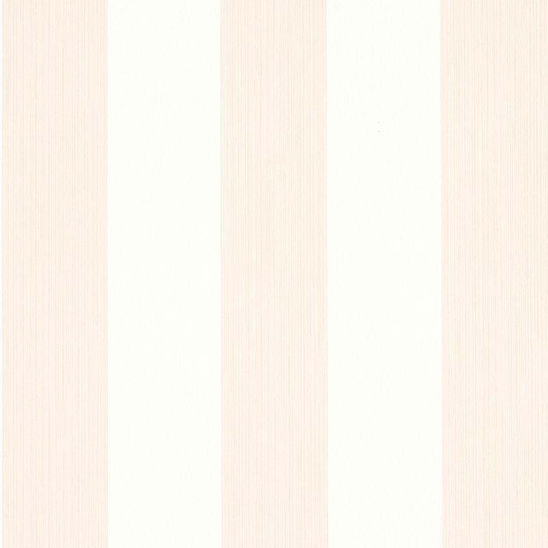 Schumacher Edwin Stripe Wide Blush Wallpaper