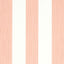 Schumacher Edwin Stripe Wide Pink Wallpaper