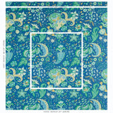 Schumacher Majorelle Blue Wallpaper