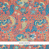 Schumacher Majorelle Red Wallpaper