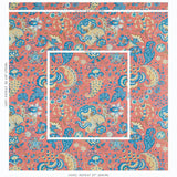 Schumacher Majorelle Red Wallpaper