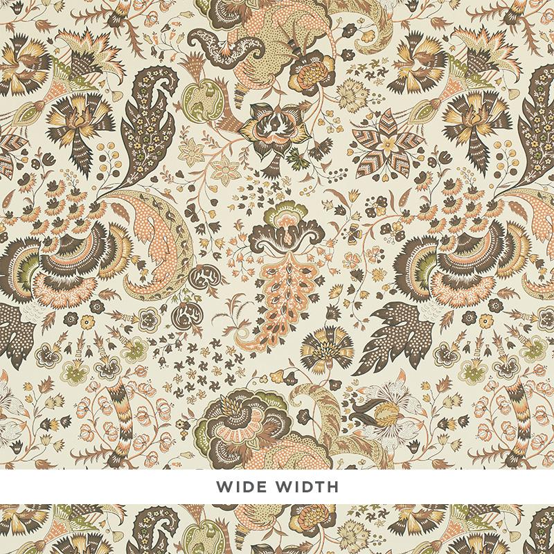 Schumacher Majorelle Neutral Wallpaper