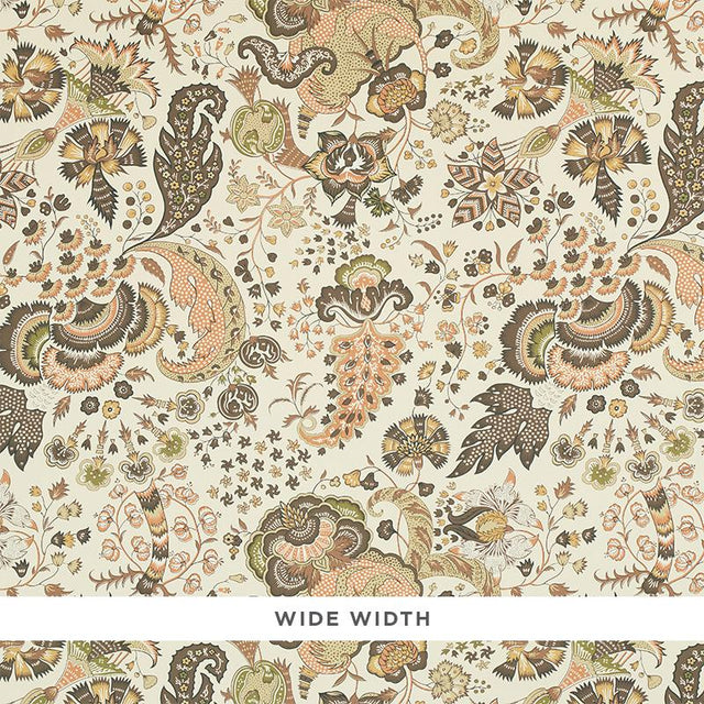 Schumacher Majorelle Neutral Wallpaper