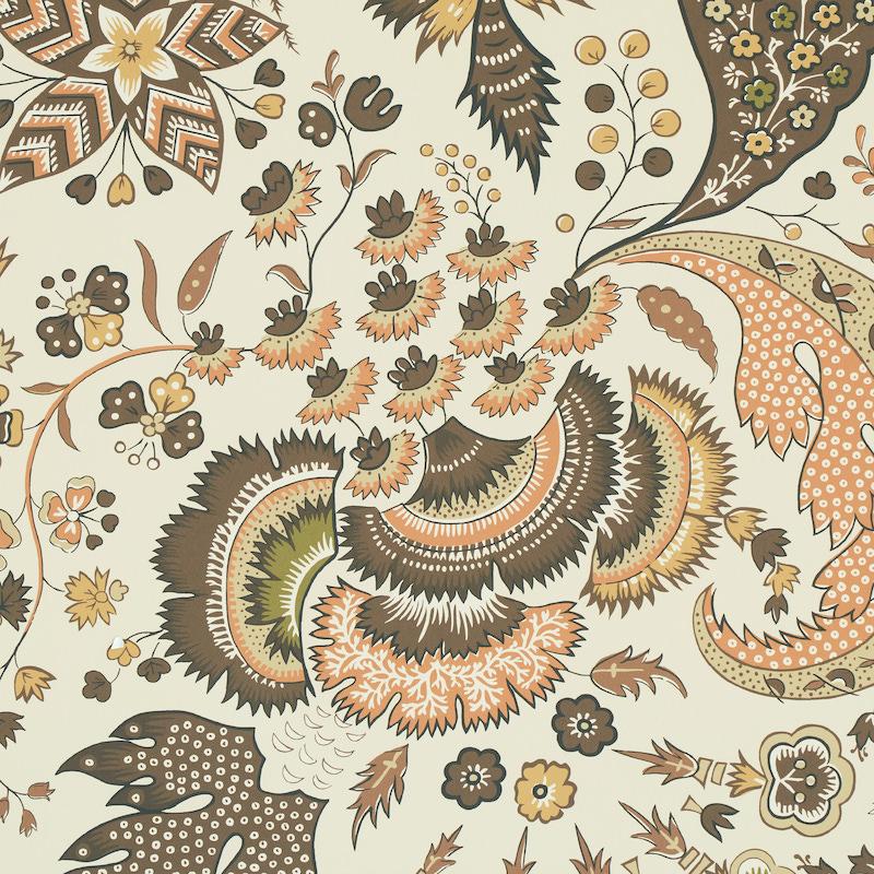 Schumacher Majorelle Neutral Wallpaper