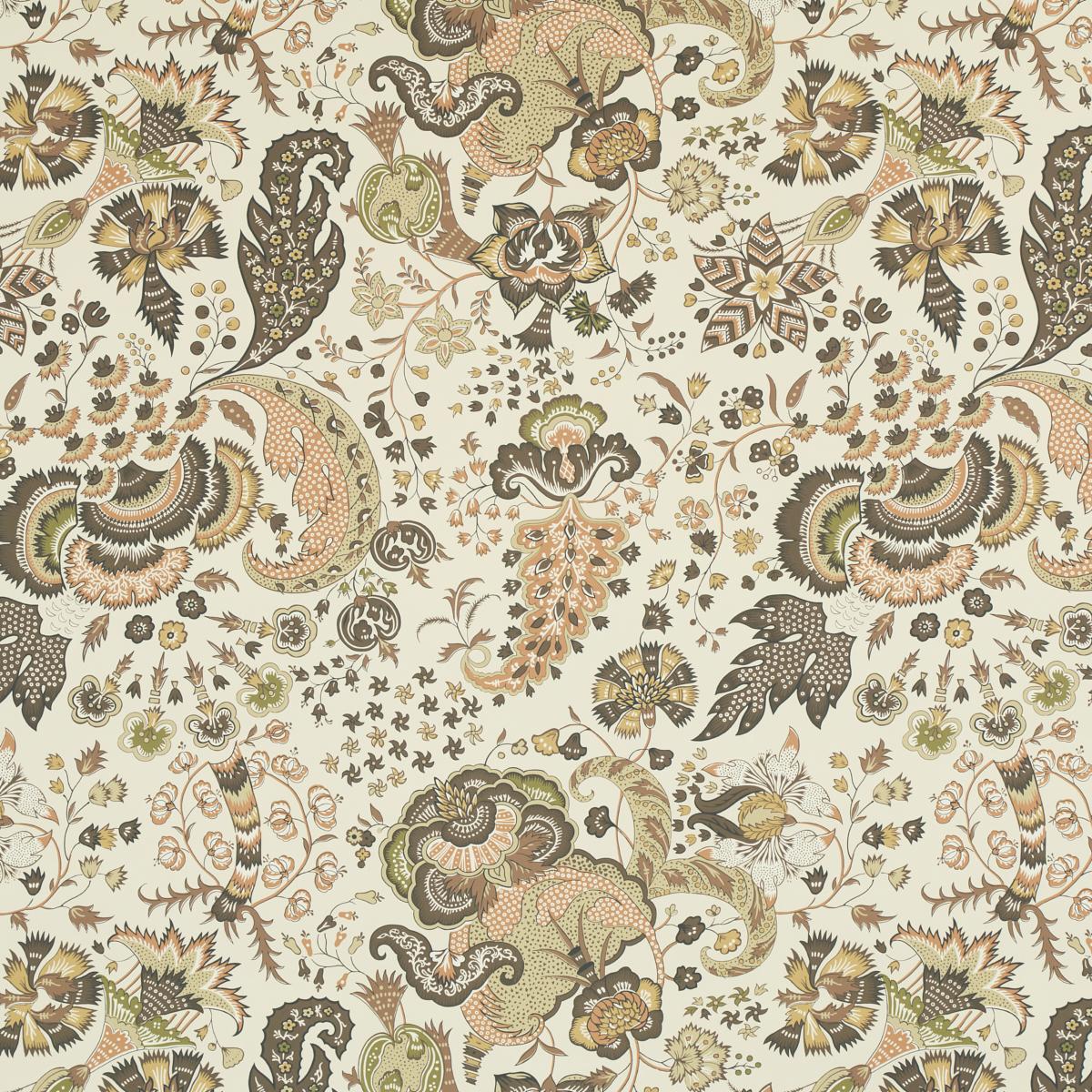 Schumacher Majorelle Neutral Wallpaper