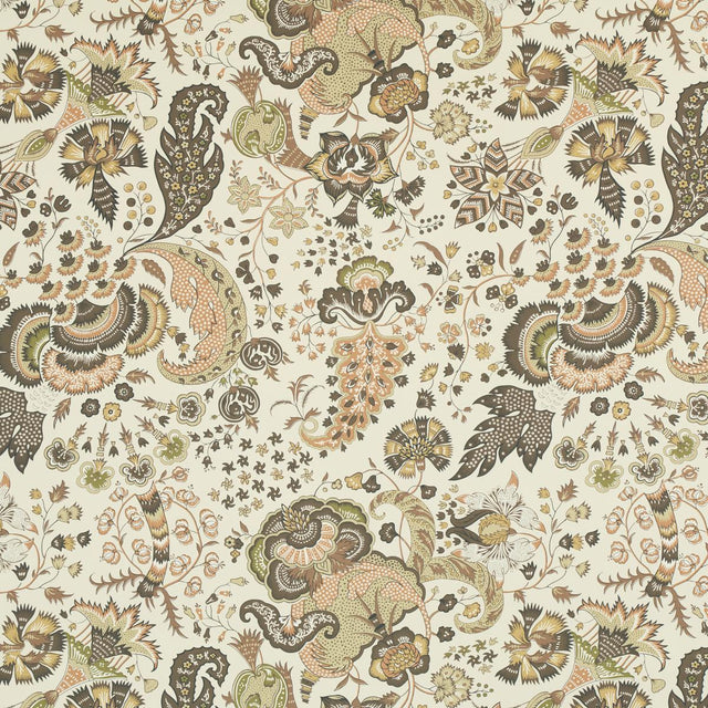 Schumacher Majorelle Neutral Wallpaper