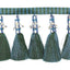 Schumacher Peacock & Green Antony Tassel Trim