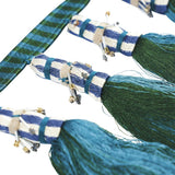 Schumacher Peacock & Green Antony Tassel Trim