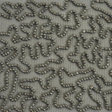 Schumacher Gunmetal Vermicelli Beaded Tape