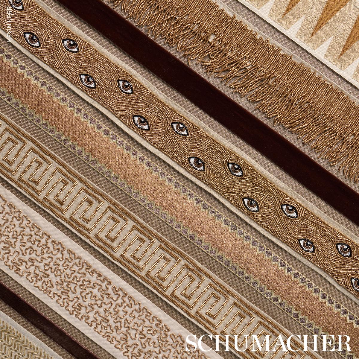 Schumacher Gold Vermicelli Beaded Tape