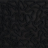 Schumacher Black Vermicelli Beaded Tape