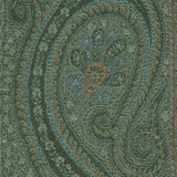 Schumacher Chatelaine Paisley Jade Fabric