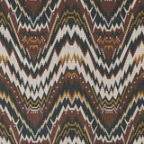 Schumacher Tauride Pingl Brown Fabric