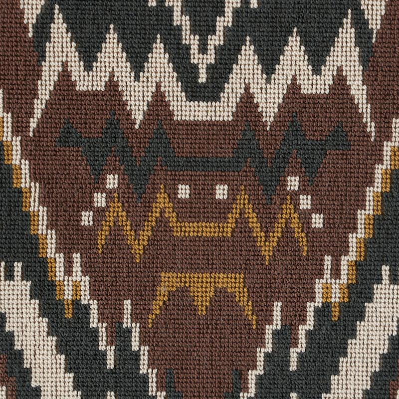 Schumacher Tauride Épinglé Brown Fabric – DecoratorsBest
