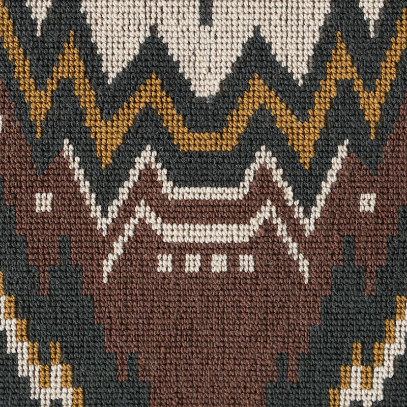 Schumacher Tauride Épinglé Brown Fabric – DecoratorsBest