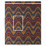 Schumacher Tauride Pingl Jewel Fabric