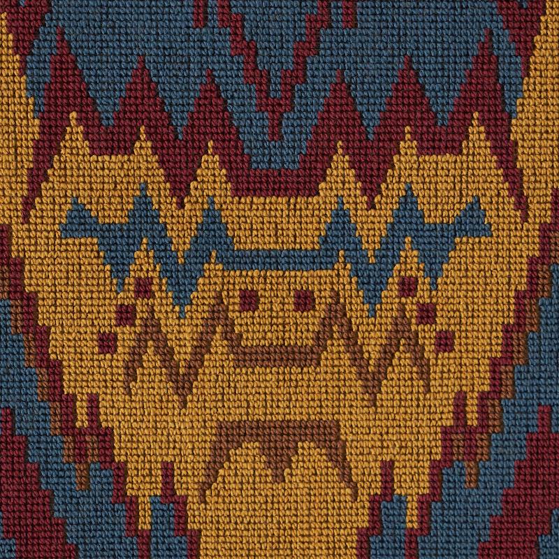 Schumacher Tauride Pingl Jewel Fabric