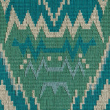 Schumacher Tauride Pingl Peacock Fabric