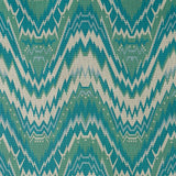 Schumacher Tauride Pingl Peacock Fabric