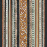 Schumacher Markova Stripe Black Fabric