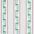 Schumacher Aleksy Stripe Plum Fabric