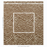 Schumacher Regine Strie Velvet Beige Fabric