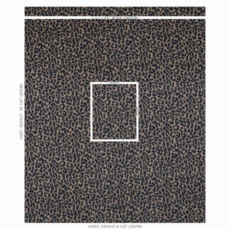 Schumacher Lilya Leopard Natural Fabric