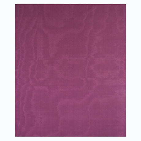 Schumacher Incomparable Moir Plum Fabric