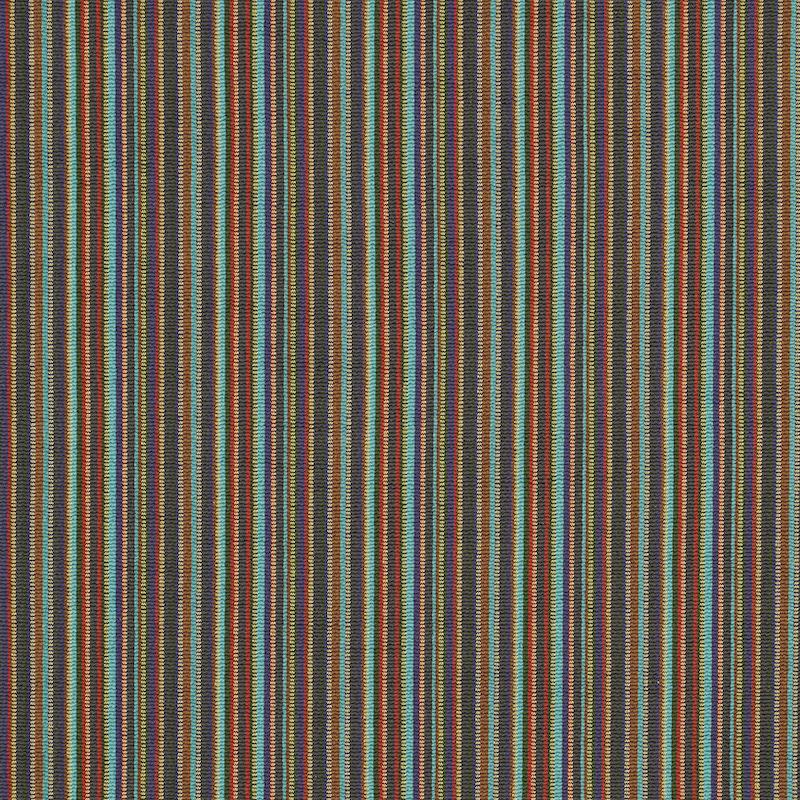 Schumacher Sinoir Stripe Multi Fabric