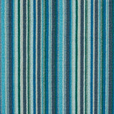 Schumacher Sinoir Stripe Blue Fabric