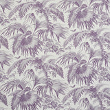 Schumacher Toile Tropique Purple Wallpaper