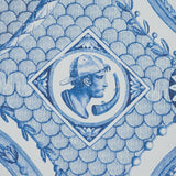 Schumacher Les Scenes Contemporaines Blue Wallpaper