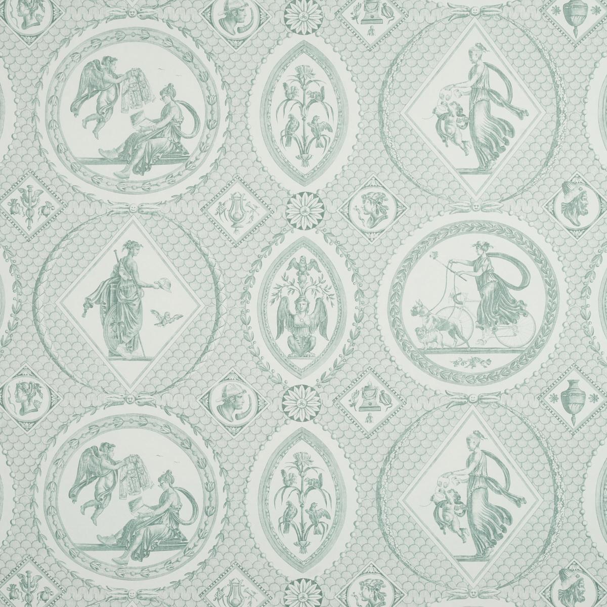 Schumacher Les Scenes Contemporaines Mineral Wallpaper