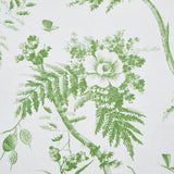 Schumacher Toile De La Prairie Green Wallpaper