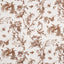 Schumacher Toile De La Prairie Brown Wallpaper