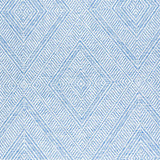 Schumacher Tortola Paperweave Blue Wallpaper