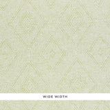 Schumacher Tortola Paperweave Green Wallpaper