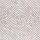 Schumacher Tortola Paperweave Pink Wallpaper