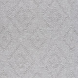 Schumacher Tortola Paperweave Grey Wallpaper
