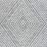 Schumacher Tortola Paperweave Grey Wallpaper