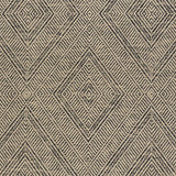 Schumacher Tortola Paperweave Carbon Wallpaper
