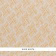 Schumacher Ashberg Paperweave Yellow Wallpaper