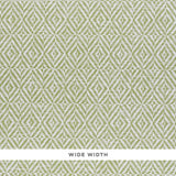 Schumacher Jubilee Paperweave Green Wallpaper