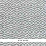 Schumacher Jubilee Paperweave Grey Wallpaper
