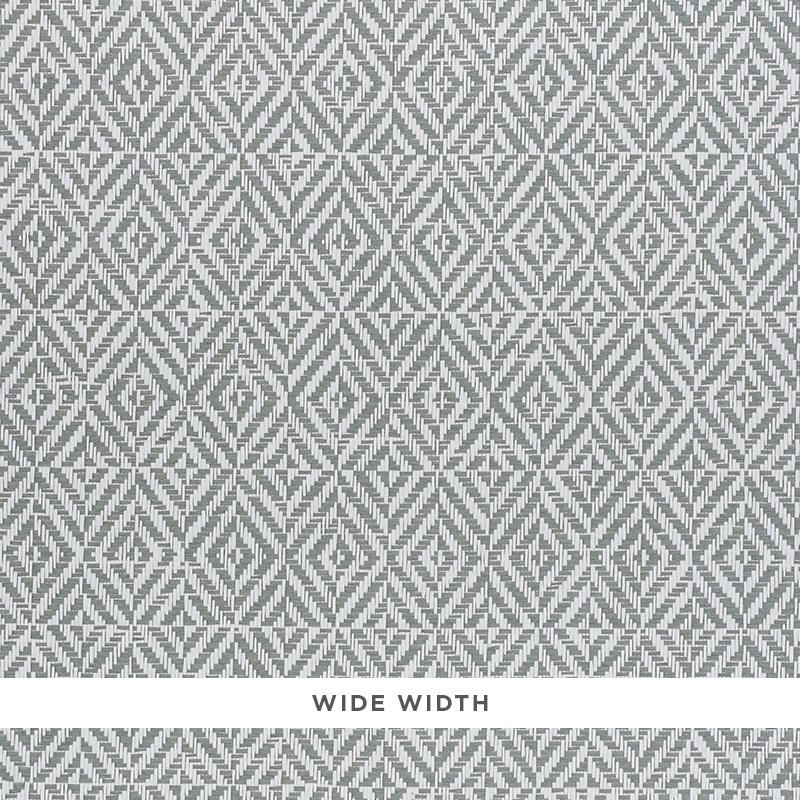 Schumacher Jubilee Paperweave Grey Wallpaper