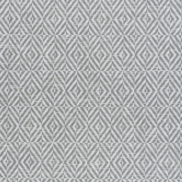 Schumacher Jubilee Paperweave Grey Wallpaper