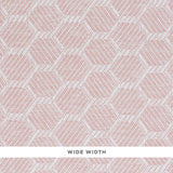 Schumacher Abaco Paperweave Blush Wallpaper