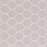 Schumacher Abaco Paperweave Blush Wallpaper