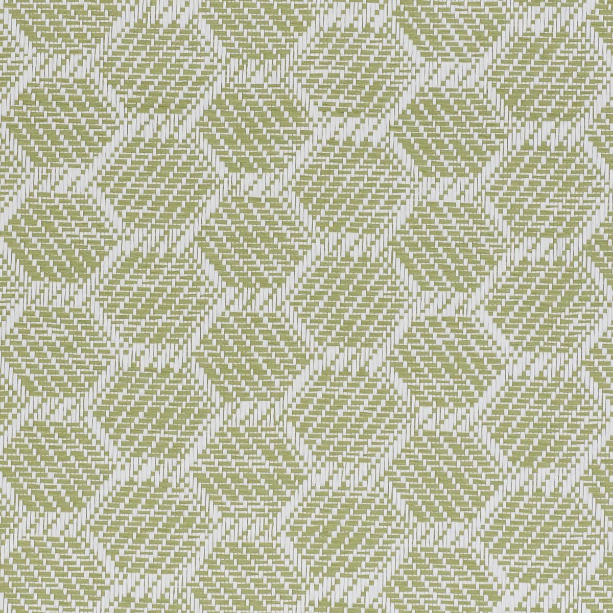 Schumacher Abaco Paperweave Green Wallpaper