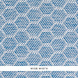 Schumacher Abaco Paperweave Blue Wallpaper